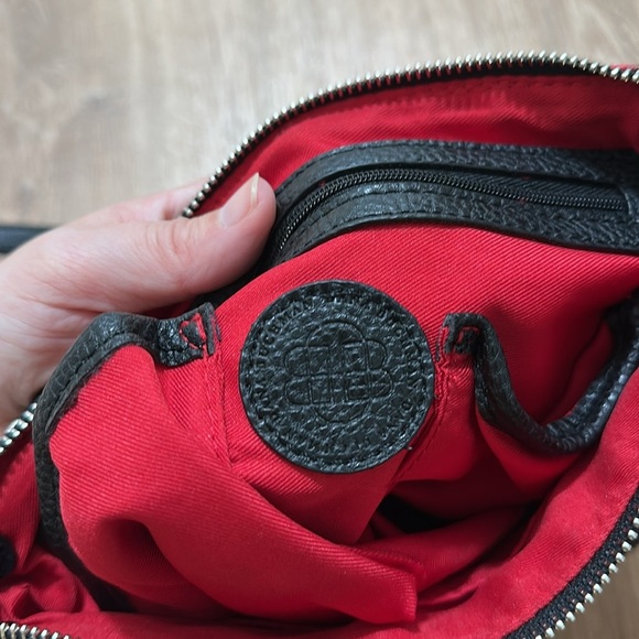 DANA BUCHMAN | Gracie Red Rose Polka Dot Faux Leather Crossbody Bag - Picture 6 of 7